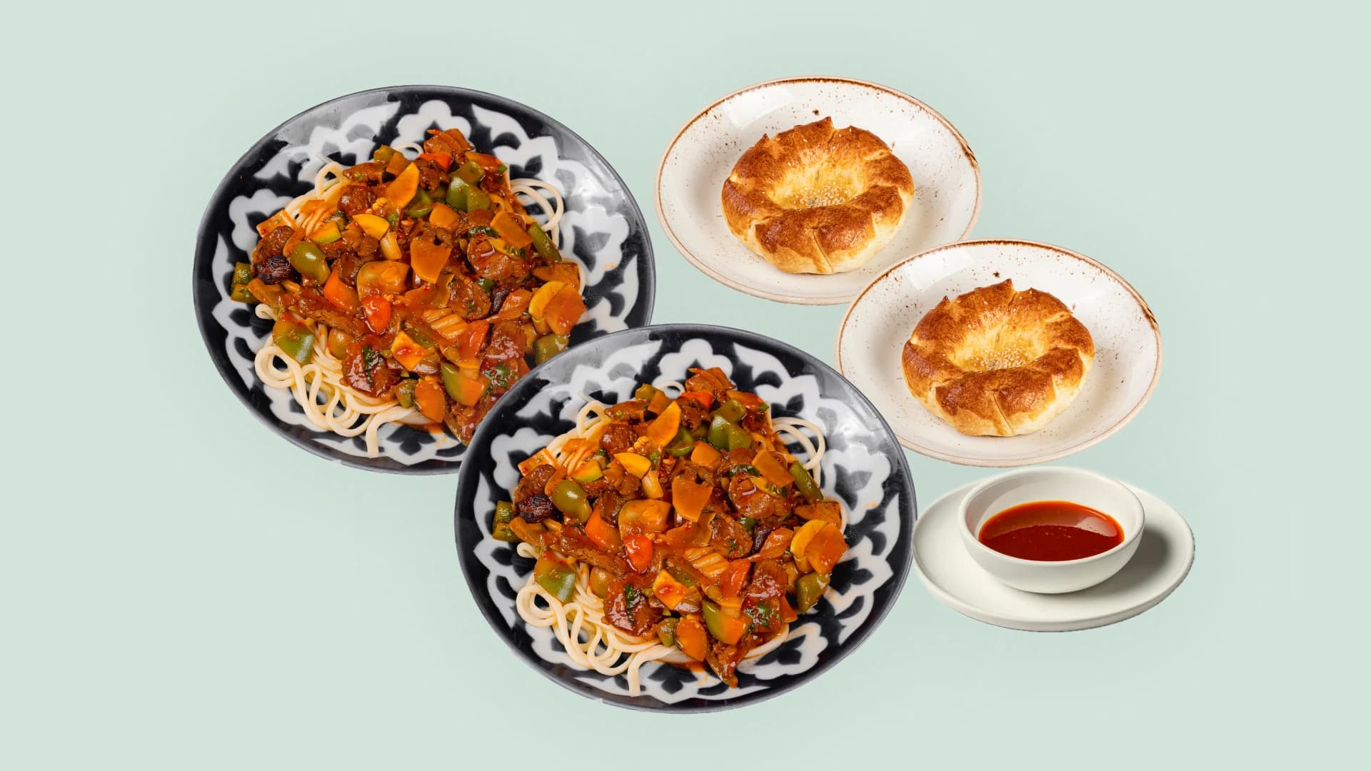 Изображение продукта Комбо на двоих (Лагман)