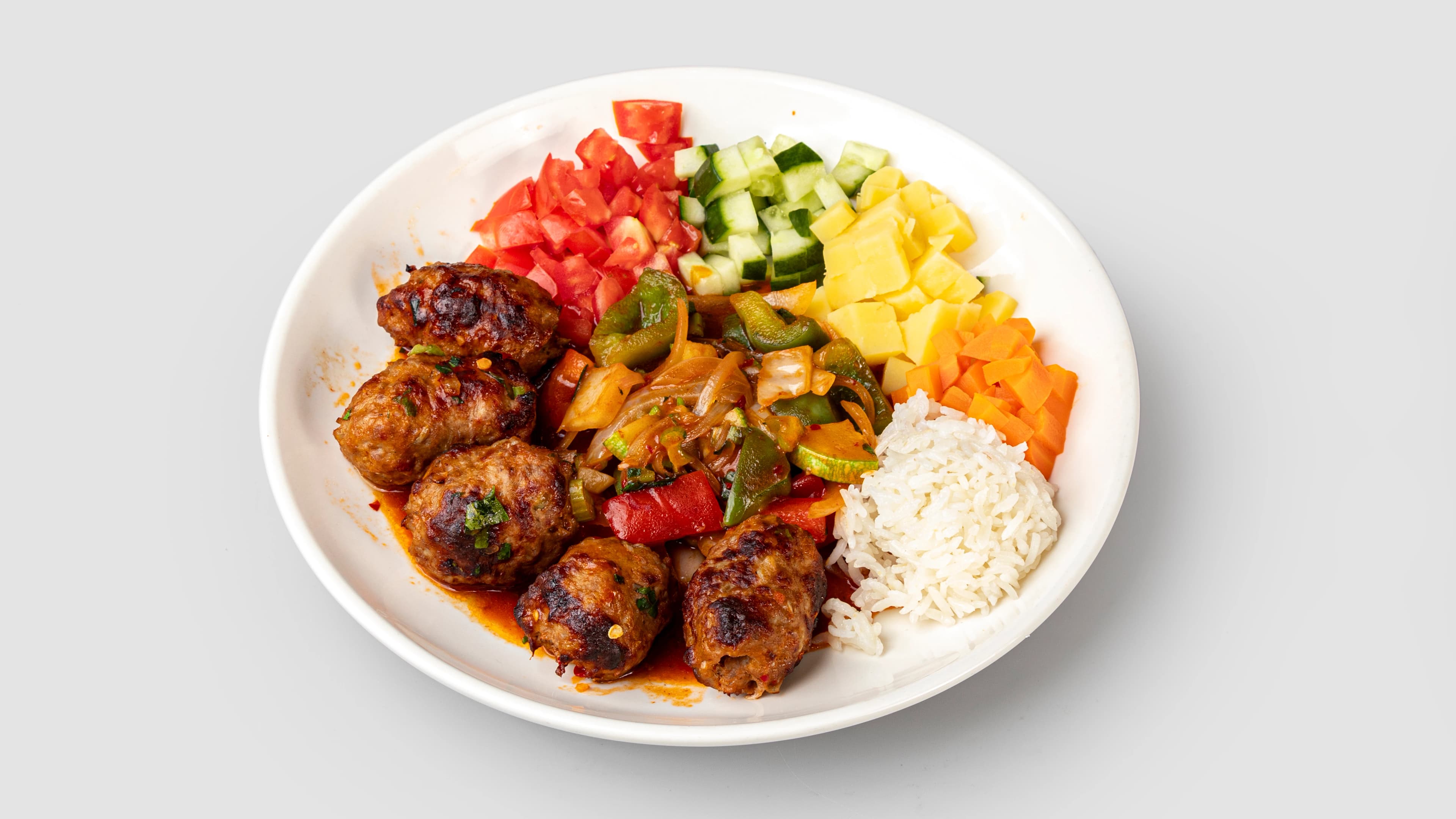 Изображение продукта Люля Кебаб С Овощами