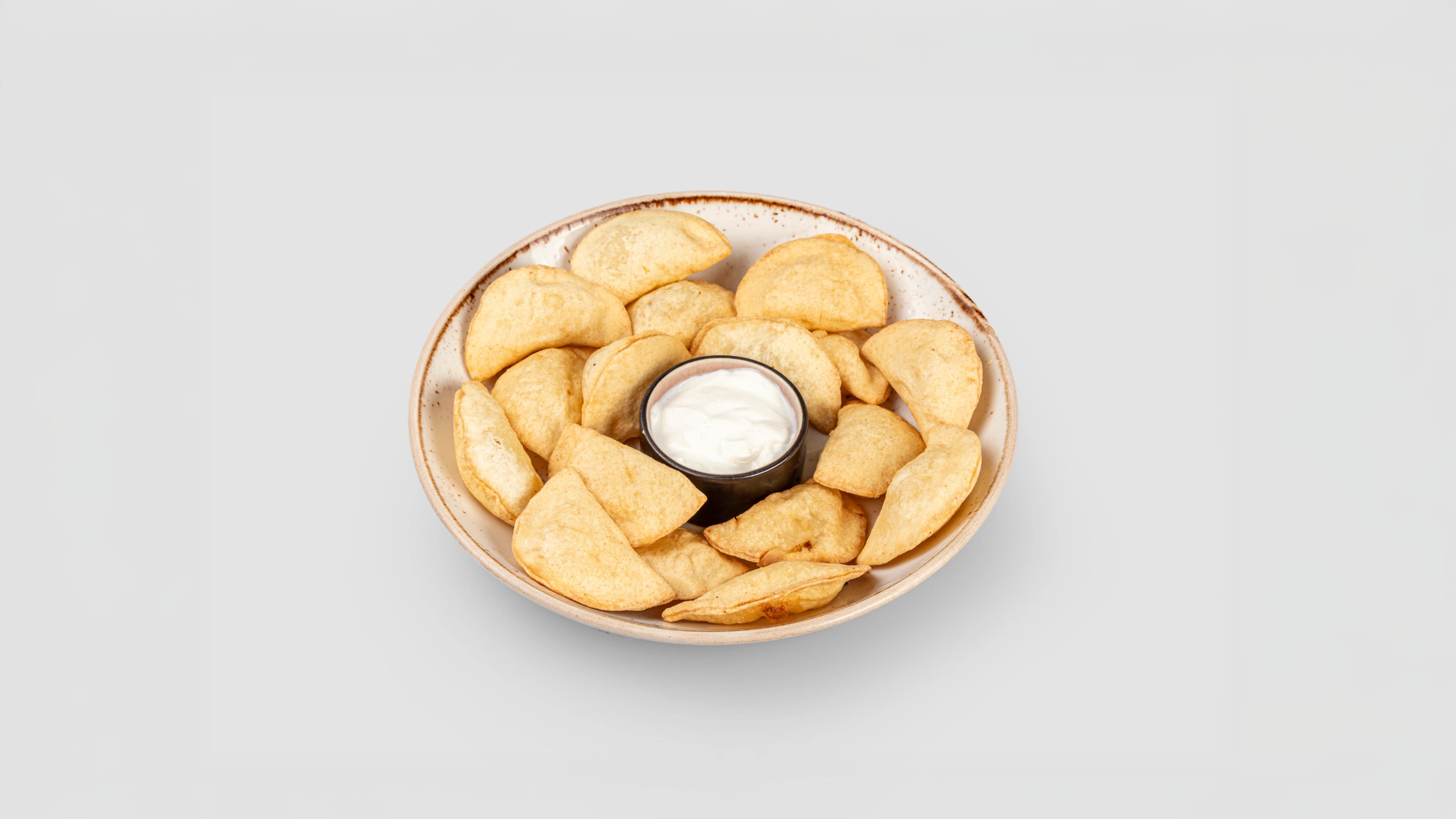 Изображение продукта Вареники жареные с картошкой