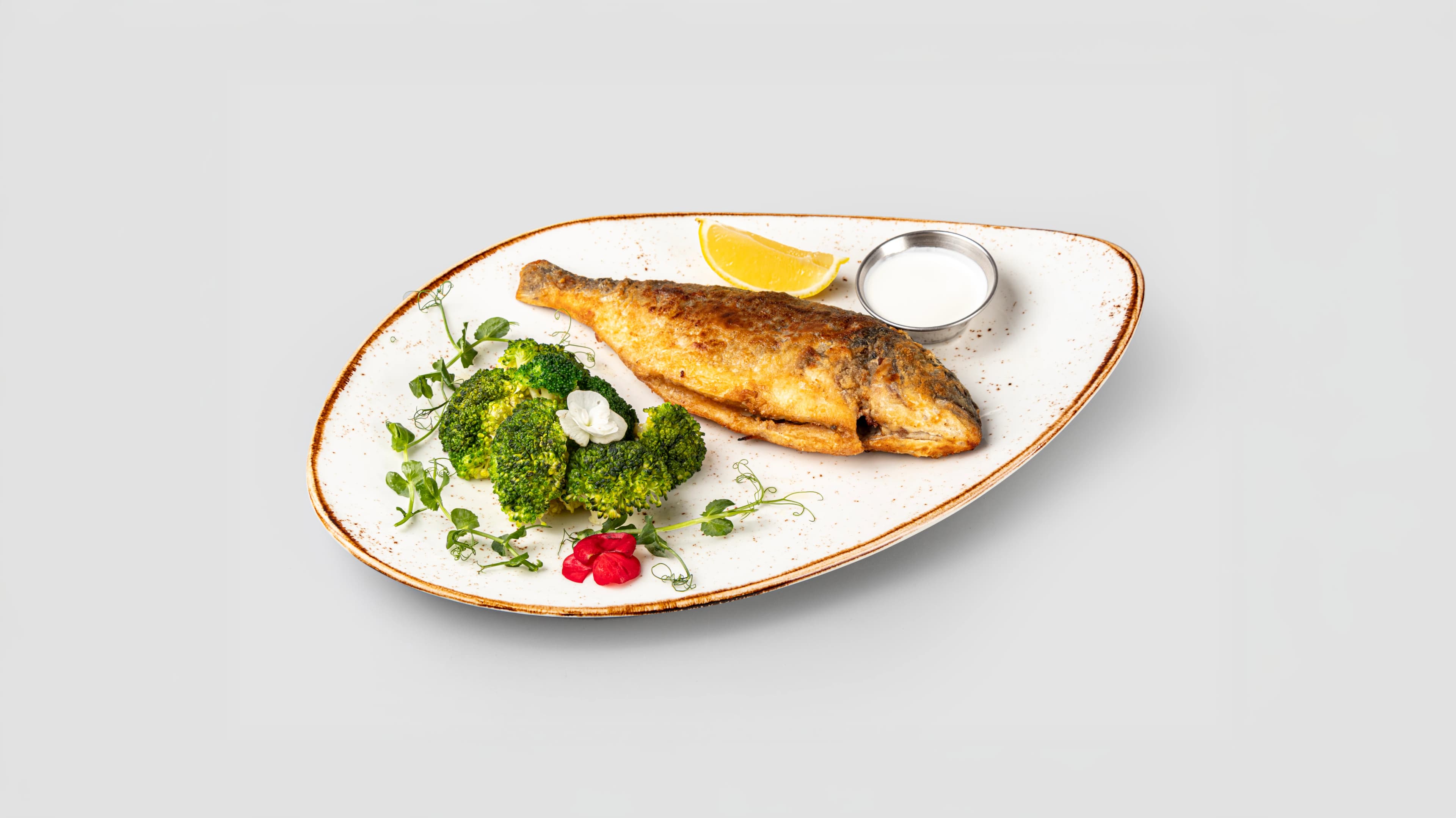 Изображение продукта Дорадо С Брокколи С Рисом