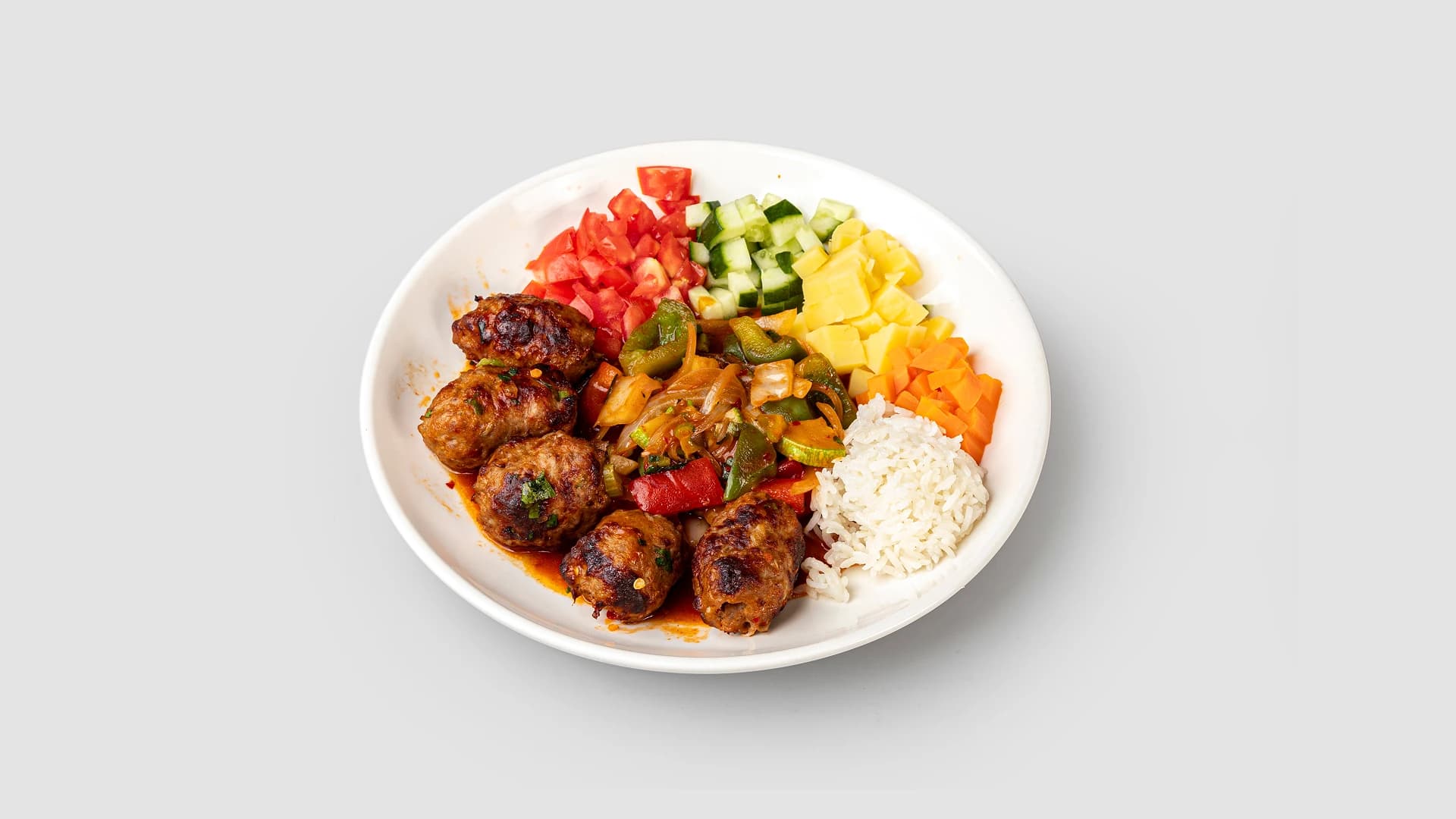 Изображение продукта Люля Кебаб С Овощами